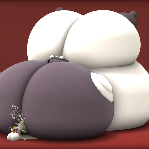 loona (helluva boss) (bandai namco, digimon) created by not person420