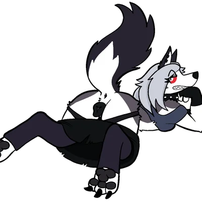 loona (helluva boss) (hellaverse, helluva boss) created by trout (artist)