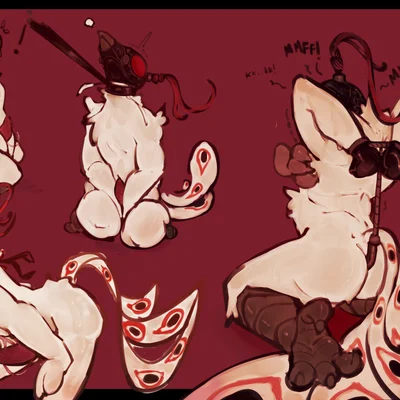 lord shen (dreamworks, kung fu panda) created by chompingbit