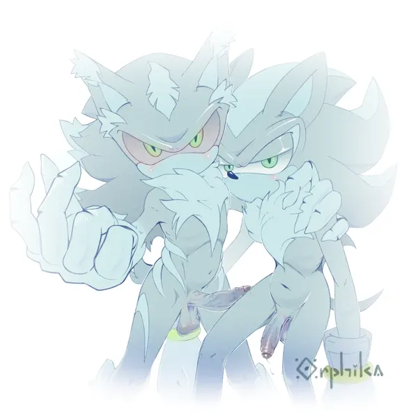 mephiles the dark, shadow the hedgehog (sega, sonic the hedgehog (series)) created by orphika