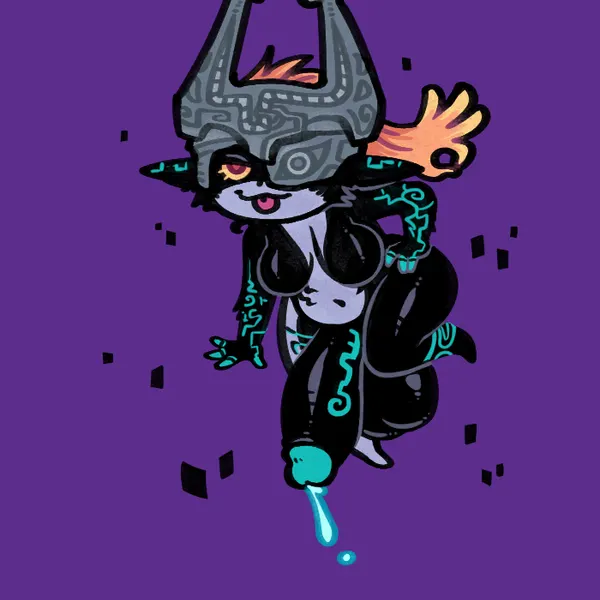 midna (nintendo, the legend of zelda) created by keffotin