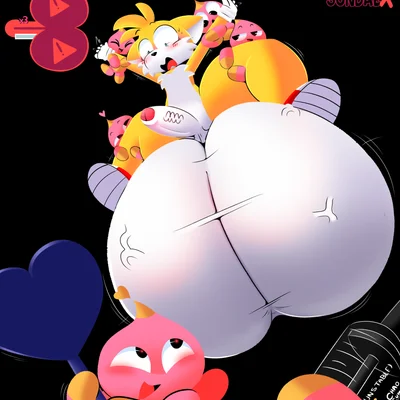 miles prower (project x love potion disaster, sega) created by sundaebunnyx