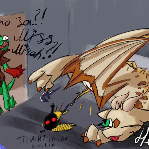 mirah, tofu (tofuthelizard) (mythology) created by tofuthelizard