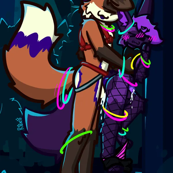 mochafox (itsmochafox), roxo created by roxo (artist)