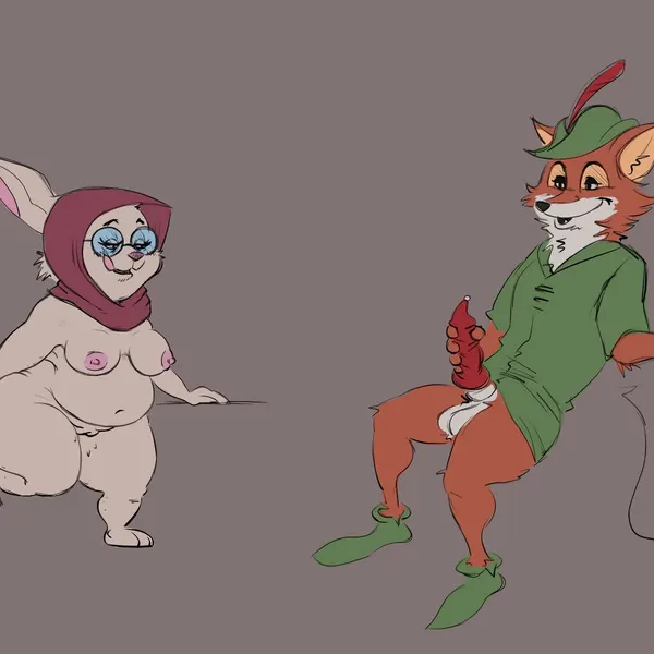 mother rabbit, robin hood (disney, robin hood (disney)) created by chunkyoreo