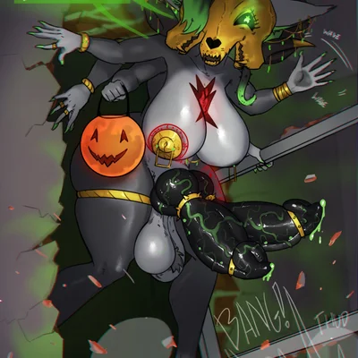 nadilya (heliocintrini) (halloween) created by umbraunderscore