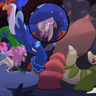 nicobay (nintendo, pokemon) created by ellael