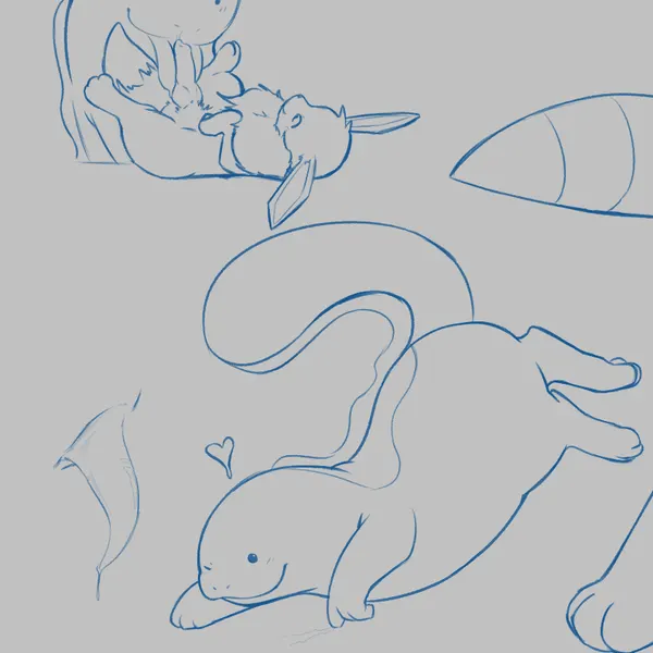 nintendo, pokemon created by bigfishyfishy