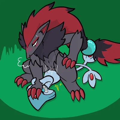 nintendo, pokemon created by trout (artist)