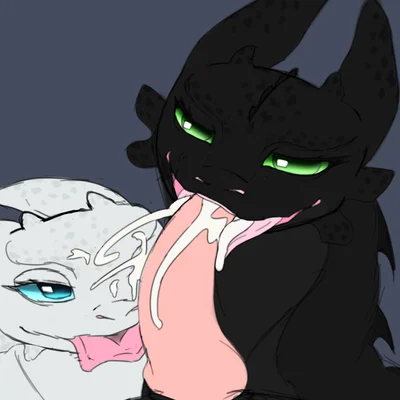 nubless, toothless (dreamworks, european mythology) created by avexcity