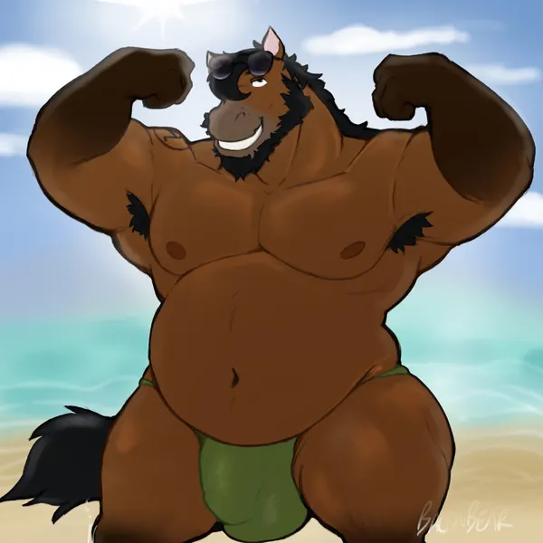 oakley (oakleythehorse) created by baconbearart