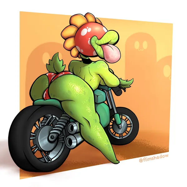 petey piranha (mario bros, nintendo) created by flimshadow