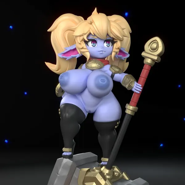 poppy (lol) (league of legends, riot games) created by general buta
