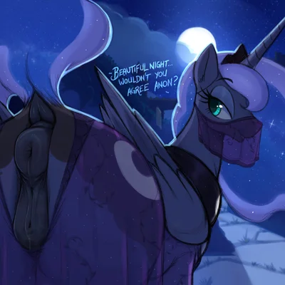 princess luna (mlp) (friendship is magic, hasbro) created by aer0 zer0