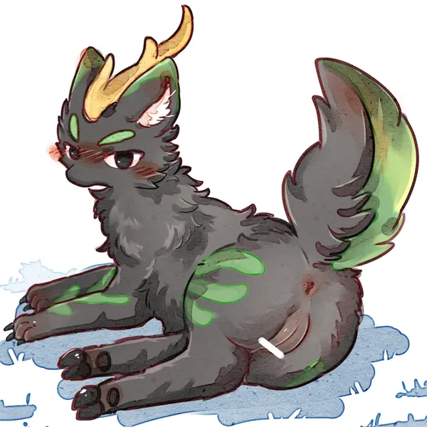 putao (youshouyan) (asian mythology, fabulous beasts) created by catgiovanni