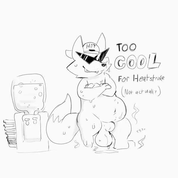 radiation fox (undertale) (undertale, undertale (series)) created by keys den, keysquid