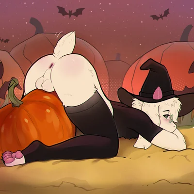 ralsei (deltarune, halloween) created by shtein