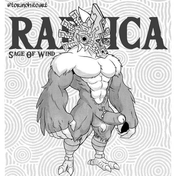 raphica (tloz), sage of wind (tloz) (nintendo, tears of the kingdom) created by torinohito