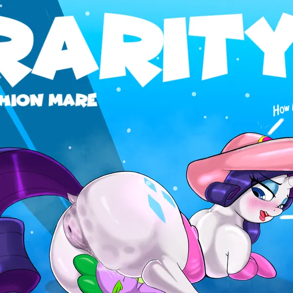 rarity (mlp), spike (mlp) (friendship is magic, hasbro) created by spikelove15