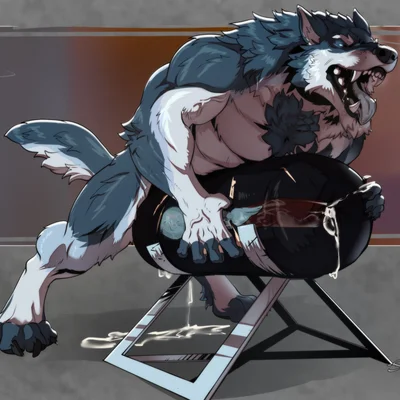 rebirth the frostwolf (mythology) created by scrappyvamp