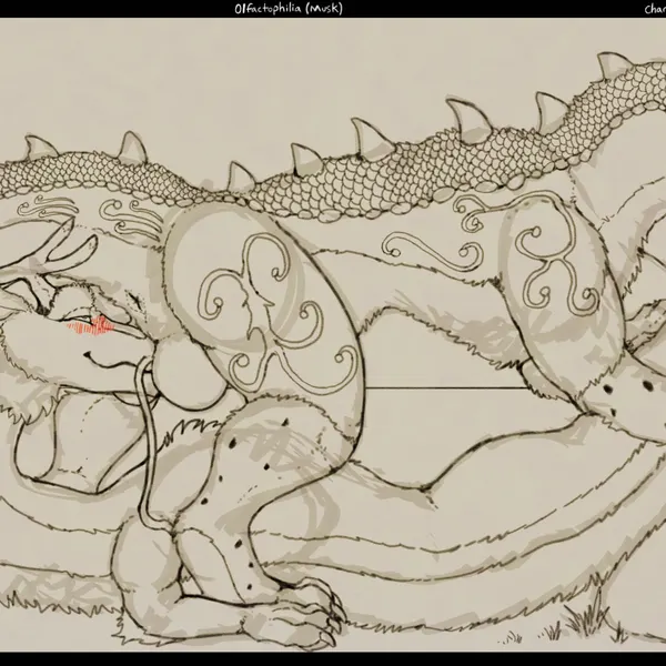 ren stihlwater (kinktober 2025, mythology) created by fellowwolf