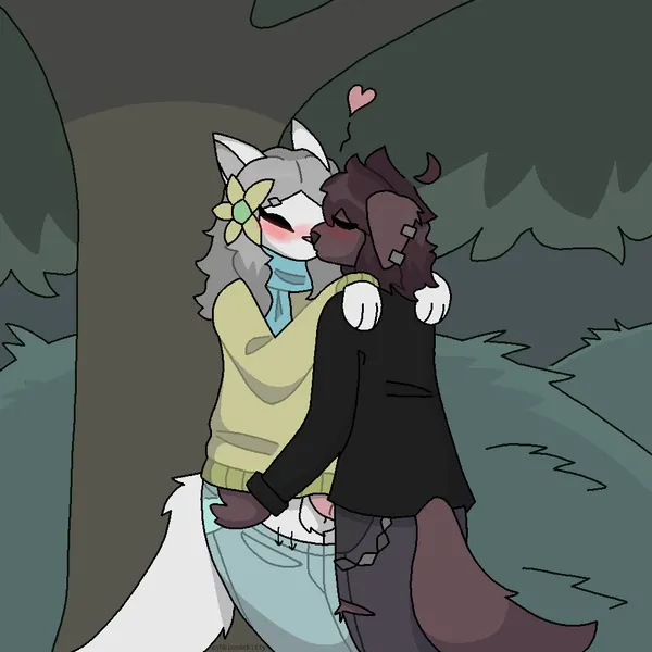 rex (ashblondekittyy), yuna (ashblondekitty) created by ashblondekittyy