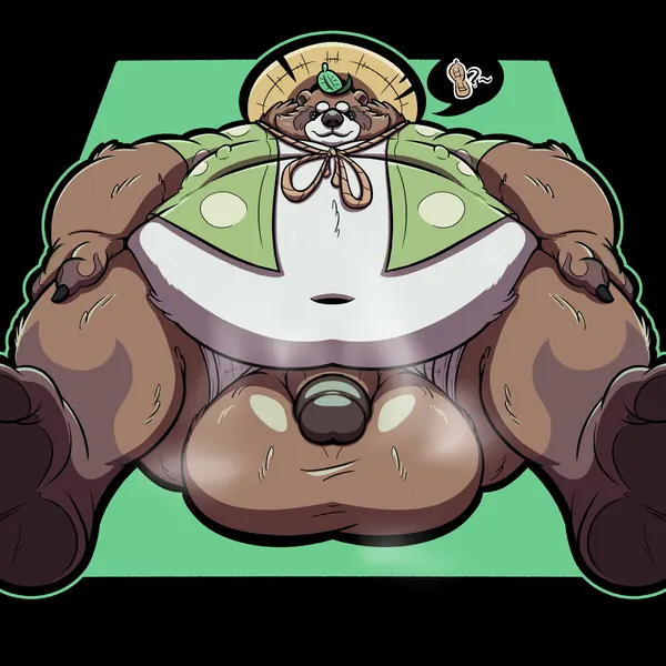 roadhog (overwatch), tanuki roadhog (blizzard entertainment, overwatch) created by gorochuinboxers