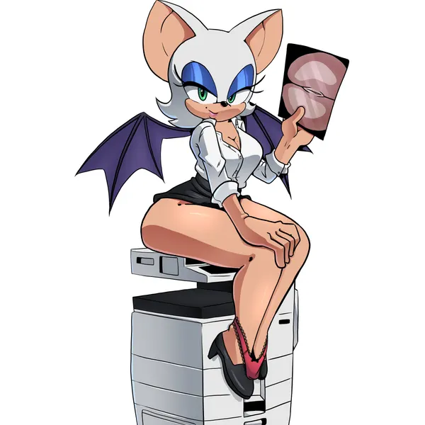 rouge the bat (sega, sonic the hedgehog (series)) created by xao art