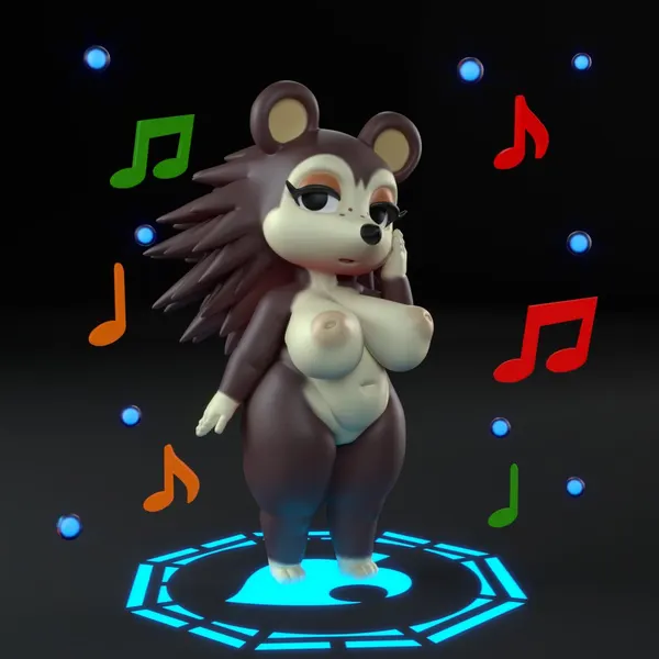 sable able (animal crossing, nintendo) created by general buta
