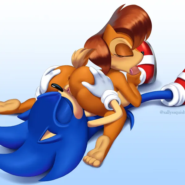 sally acorn, sonic the hedgehog (archie comics, sega) created by squish (artist)