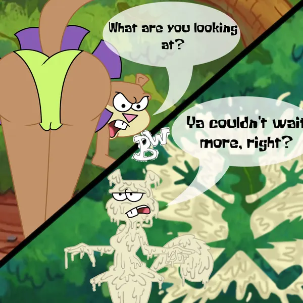 sandy cheeks (nickelodeon, spongebob squarepants) created by bolillo werito
