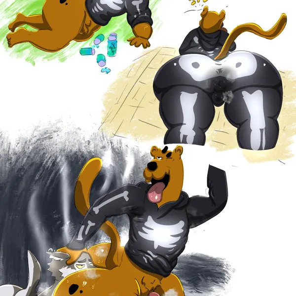 scooby-doo, scooby-doo (fortnite), wendell (fortnite) (epic games, fortnite) created by oddkangal