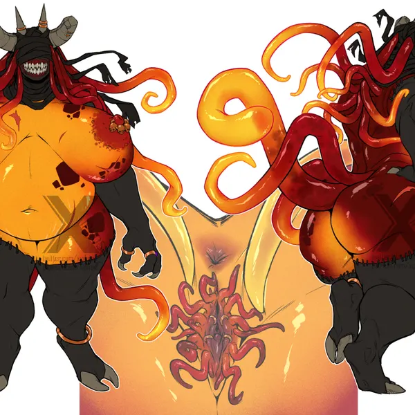 scorn (homura) created by cosmicdanger