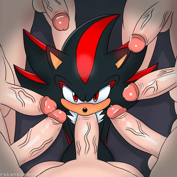 shadow the hedgehog (john wick, sega) created by brokenbone