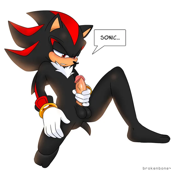 shadow the hedgehog (sega, sonic the hedgehog (series)) created by brokenbone