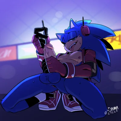 sonic the hedgehog (sega, sonic the hedgehog (series)) created by toodamncycle