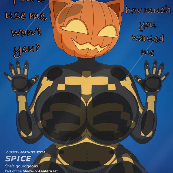 spice (fortnite) (epic games, fortnite) created by shinychaonsfw