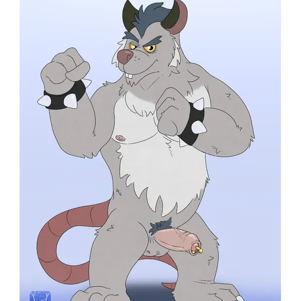squealers chief (brok the investigator, cowcat games) created by garo (artist)