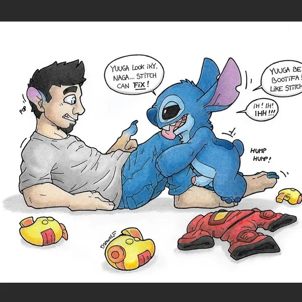 stitch (lilo and stitch) (disney, lilo and stitch) created by danwolf15