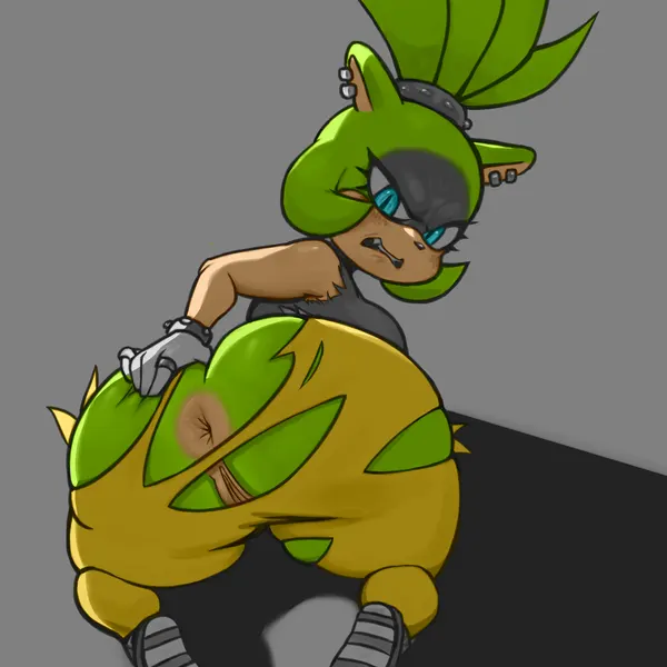 surge the tenrec (idw publishing, sega) created by nebssik, third-party edit
