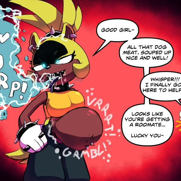 surge the tenrec, tangle the lemur, whisper the wolf (idw publishing, sega) created by tascom