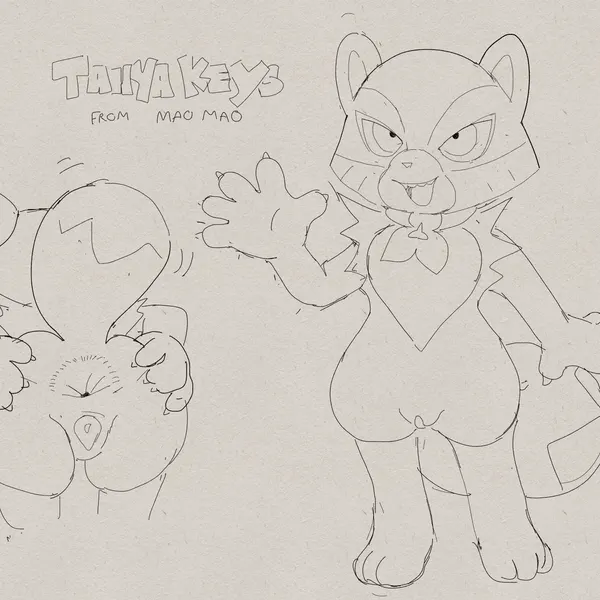 tanya keys (cartoon network, mao mao: heroes of pure heart) created by dogma