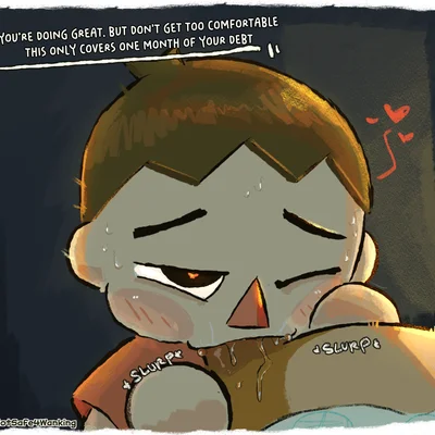 tom nook (animal crossing), villager (animal crossing) (animal crossing, nintendo) created by notsafeforwanking