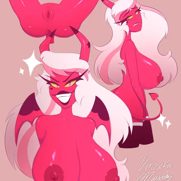verosika mayday (hellaverse, helluva boss) created by avianaress