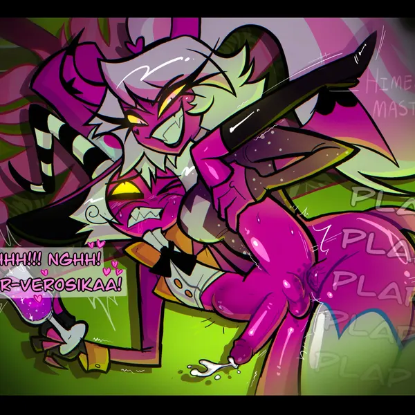 verosika mayday, wally wackford (hellaverse, helluva boss) created by himejoshimaster