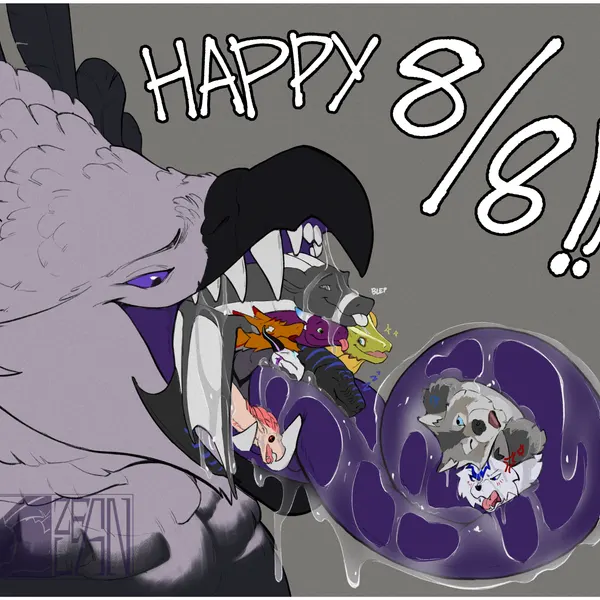 zeanlain (character) (mythology, vore day) created by zeanlain