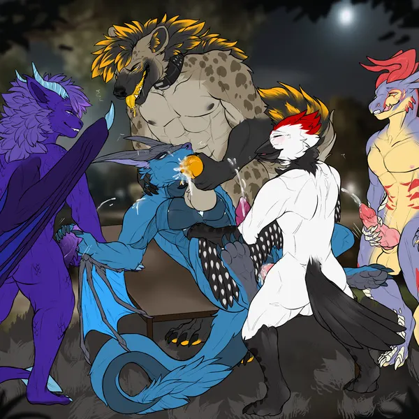 adieuyeen, amir (lerou), dark-star (procyon) (ark survival (series), european mythology) created by lerkodtt