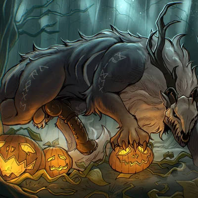 american mythology, halloween created by akoshak