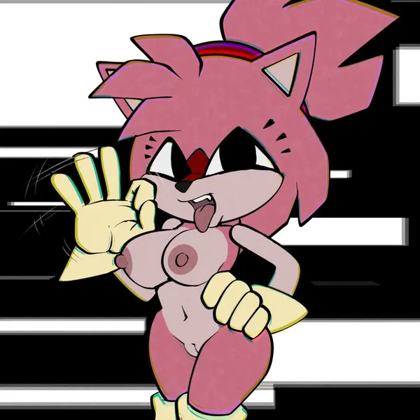 amy rose (sega, sonic the hedgehog (series)) created by guillion