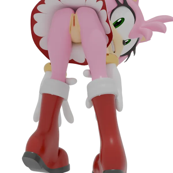 amy rose (sega, sonic the hedgehog (series)) created by marbleous
